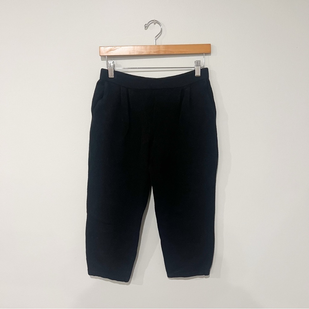 St. John Black Knit Pants